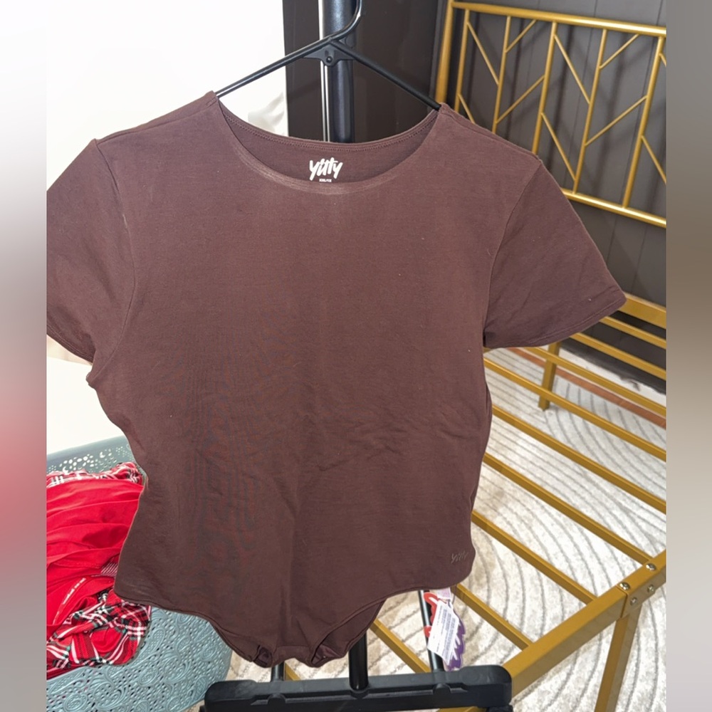 YITTY Chocolate Brown Bodysuit